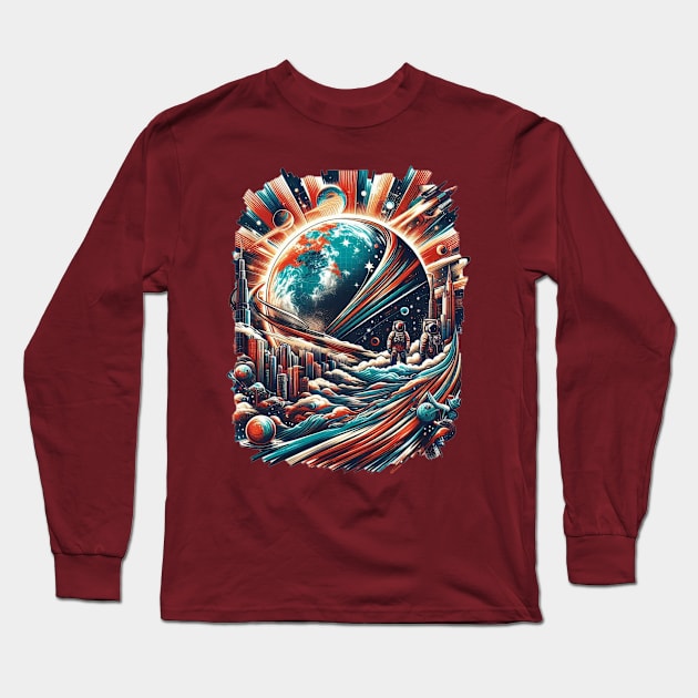 Exploration Long Sleeve T-Shirt by Jason's Finery